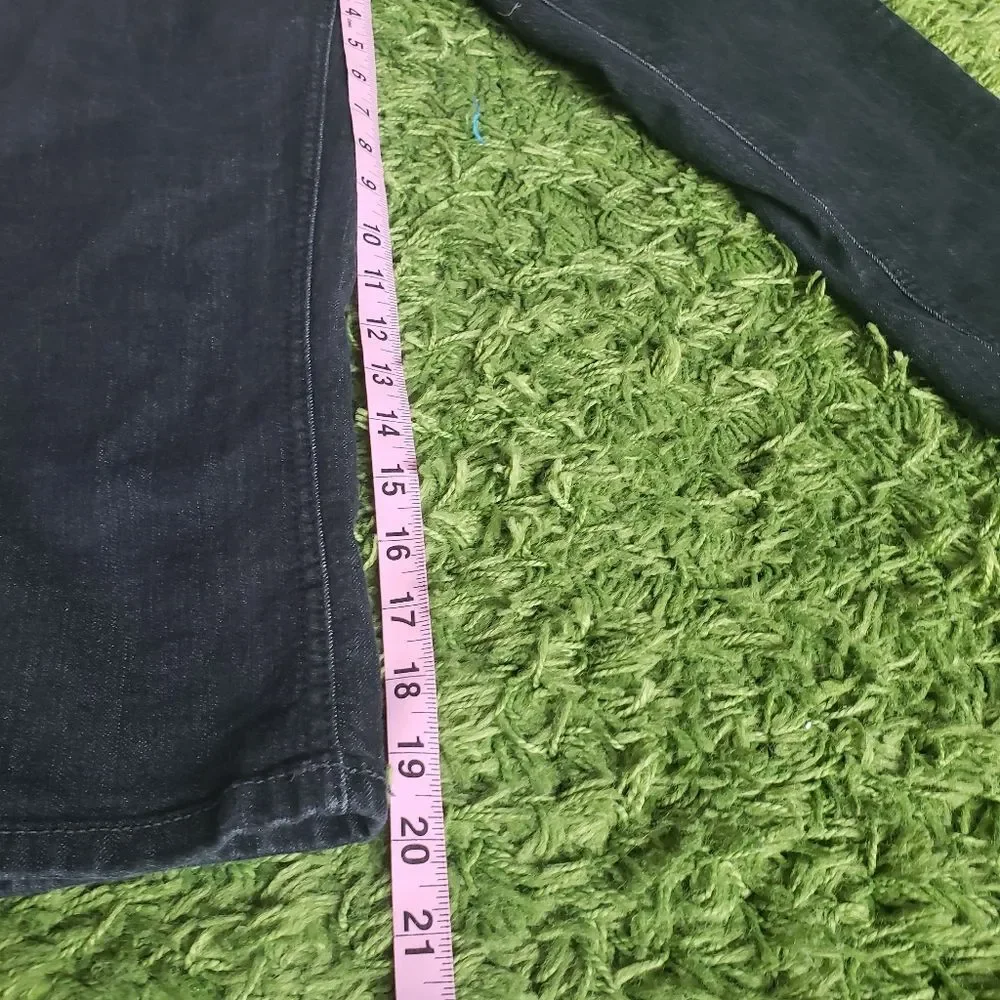 FRAGILE BLUEJEANS CROPPED BLACK - 5